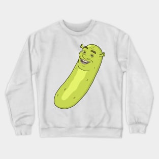 Pickle Shrek Crewneck Sweatshirt